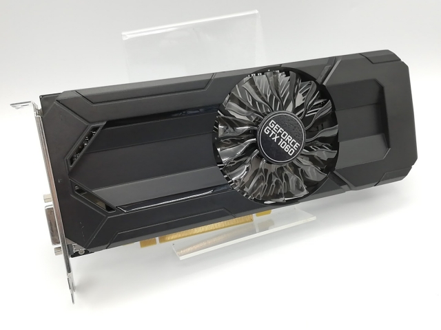 【中古】Palit GeForce GTX 1060 6GB StormX(NE51060015J9-1061F) GTX1060/6GB(GDDR5)/PCI-E【秋葉2号】言いはなつ継続期間１週