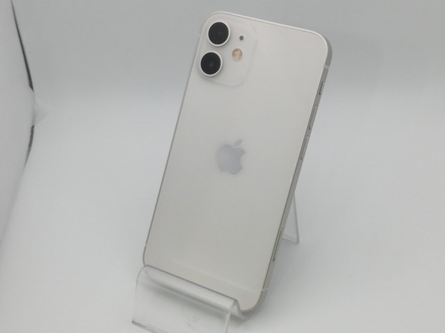 【中古】Apple docomo 【SIMロック解除済み】 iPhone 12 mini 64GB ホワイト MGA63J/A【新橋烏森通り】保証期間１ヶ月【ランクB】