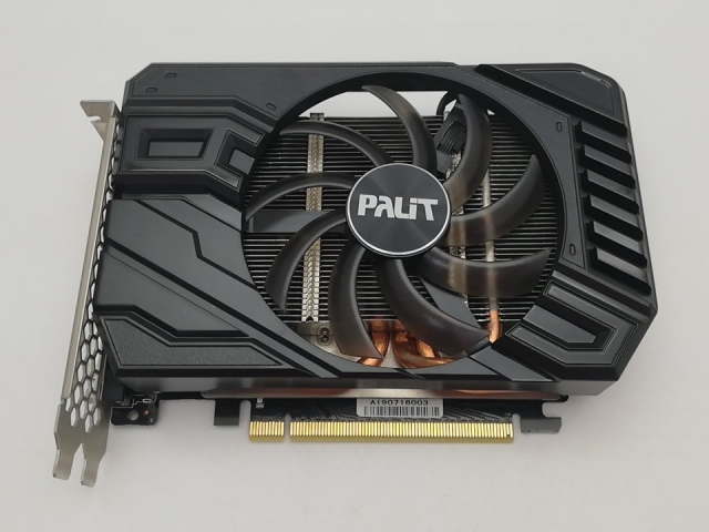 【中古】Palit GeForce GTX 1660 Ti StormX 6GB（NE6166T018J9-161F）GTX1660Ti/6GB(GDDR6)【秋葉2号】保証期間１週間