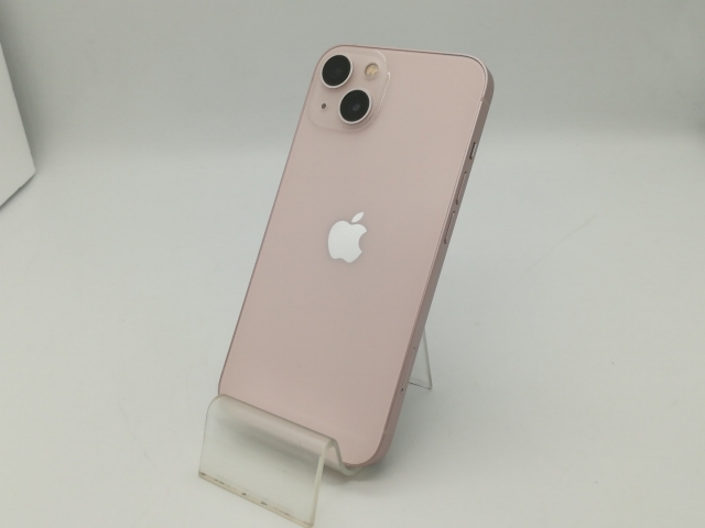 【中古】Apple 国内版 【SIMフリー】 iPhone 13 128GB ピンク MLNE3J/A【新橋烏森通り】保証期間１ヶ月【ランクB】