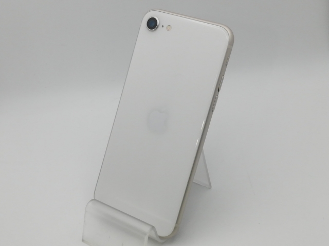 【中古】Apple docomo 【SIMフリー】 iPhone SE（第3世代） 64GB スターライト MMYD3J/A【新橋烏森通り】保証期間１ヶ月【ランクC】 20,576円