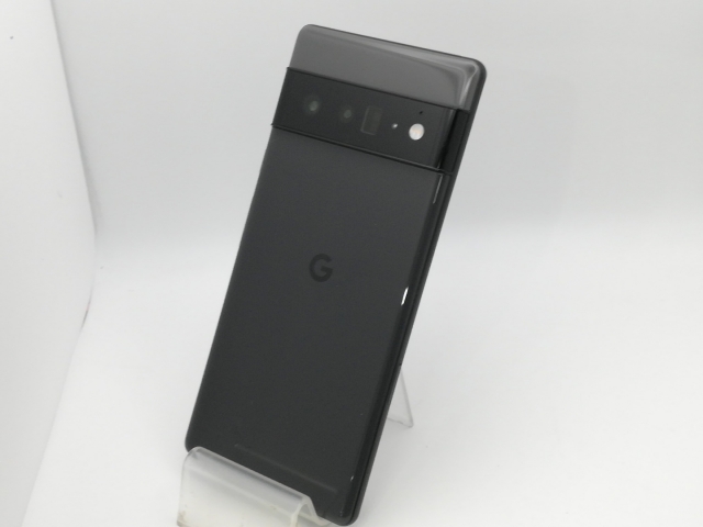 【中古】Google SoftBank 【SIMフリー】 Pixel 6 Pro ストーミーブラック 12GB 256GB GF5KQ【新橋烏森通り】保証期間１ヶ月【ランクC】