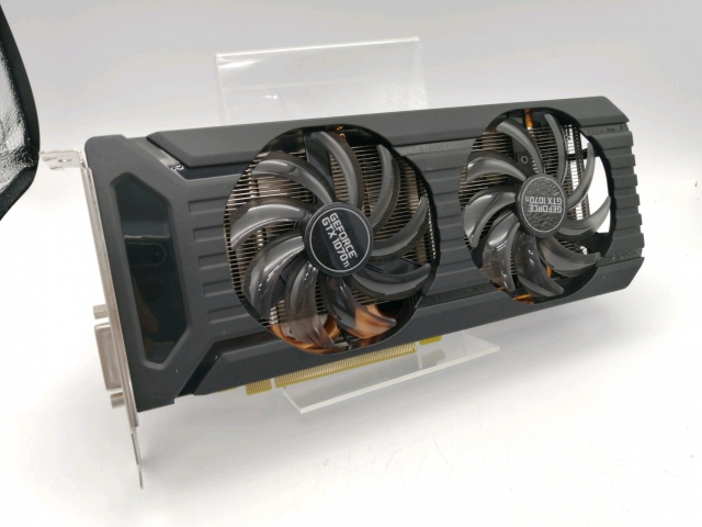 【中古】Palit GTX1070Ti 8GB DUAL(NE5107T015P2-1043D) GTX1070Ti/8GB(GDDR5)/PCI-E【秋葉2号】言いはなつ継続期間１週