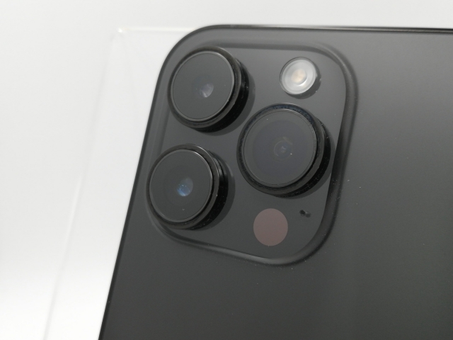 【中古】Apple au 【SIMフリー】 iPhone 14 Pro 512GB スペースブラック MQ1L3J/A【新橋】保証期間１ヶ月【ランクB】_6