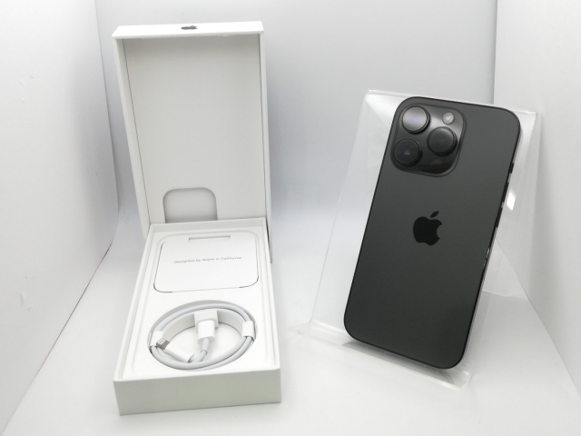【中古】Apple au 【SIMフリー】 iPhone 14 Pro 512GB スペースブラック MQ1L3J/A【新橋】保証期間１ヶ月【ランクB】_9