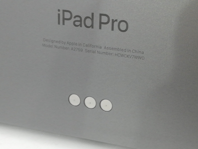 【中古】Apple 【Wi-Fi】 11インチ iPad Pro（第4世代/2022） 256GB スペースグレイ MNXF3J/A【新橋烏森通り】保証期間１ヶ月【ランクA】_8
