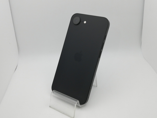 【中古】Apple 楽天モバイル 【SIMフリー】 iPhone 16e 128GB ブラック MD1Q4J/A【新橋烏森通り】保証期間１ヶ月【ランクA】