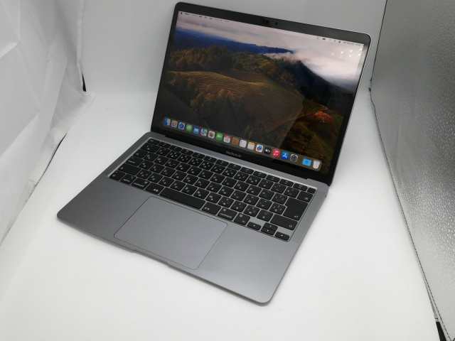 【中古】Apple MacBook Air 13インチ M1(CPU:8C/GPU:7C) 8GB/256GB スペースグレイ MGN63J/A (M1・2020)【新橋烏森通り】保証期間１ヶ月