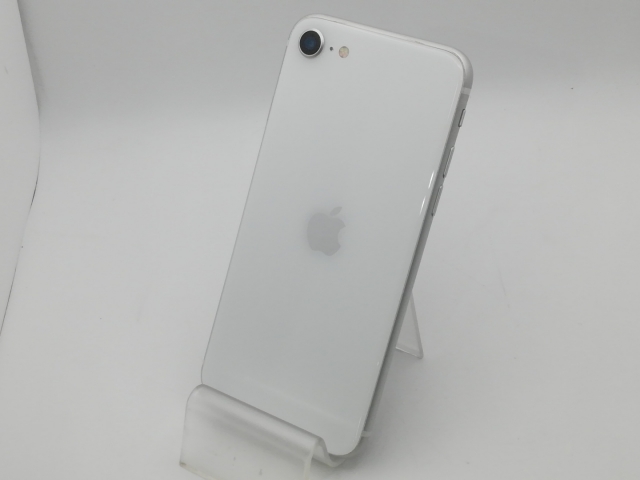 【中古】Apple au 【SIMロック解除済み】 iPhone SE（第2世代） 64GB ホワイト MHGQ3J/A（後期型番）【新橋烏森通り】保証期間１ヶ月【ランクC】