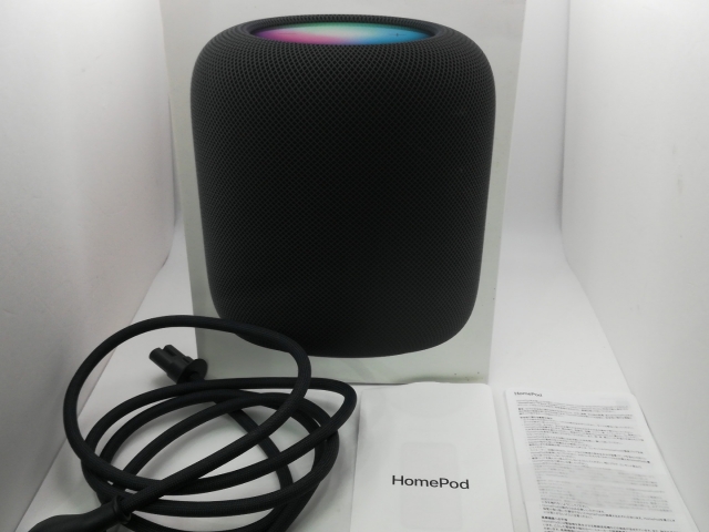 中古】Apple HomePod (第2世代) ミッドナイト MQJ73J/A【新橋烏森通り