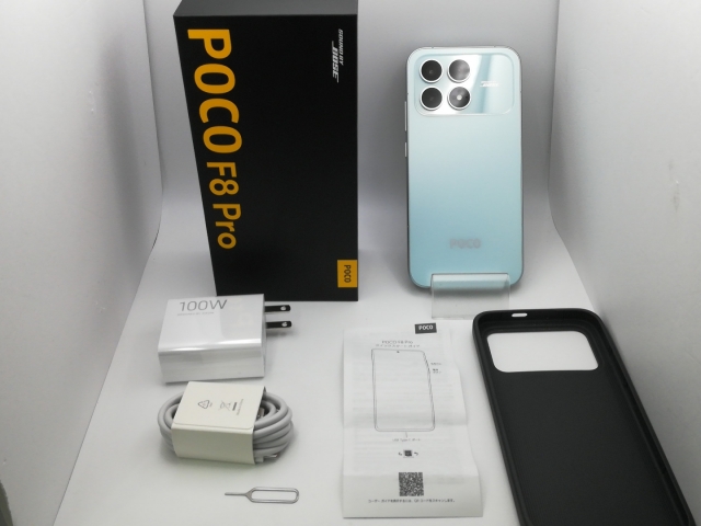 【中古】Xiaomi 国内版 【SIMフリー】 POCO F8 Pro ブルー 12GB 512GB【新橋烏森通り】保証期間１ヶ月【ランクA】_7