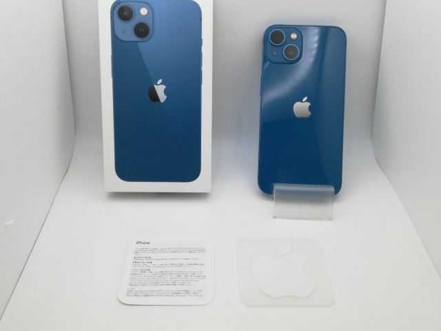 【中古】Apple ymobile 【SIMフリー】 iPhone 13 128GB ブルー MLNG3J/A【新橋烏森通り】保証期間１ヶ月【ランクC】_7