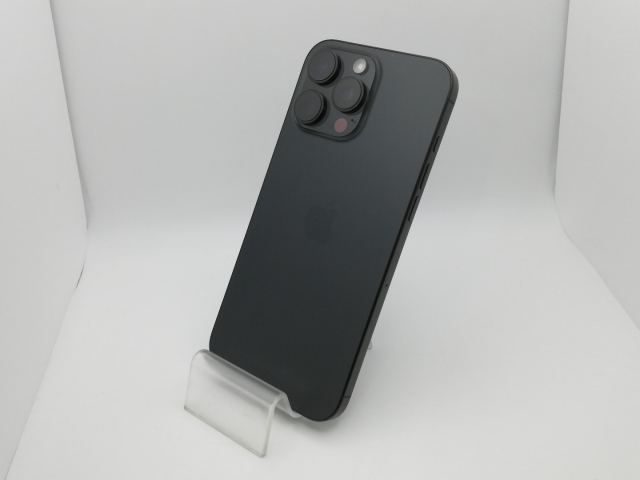 【中古】Apple 国内版 【SIMフリー】 iPhone 16 Pro Max 256GB ブラックチタニウム MYWG3J/A【秋葉4号】保証期間１ヶ月【ランクA】