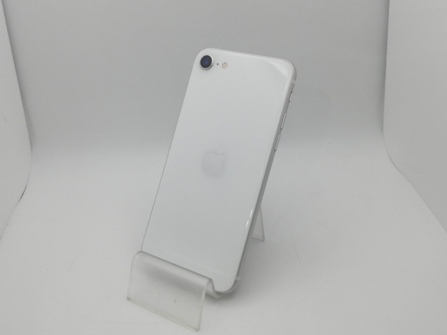 【中古】Apple au 【SIMロック解除済み】 iPhone SE（第2世代） 64GB ホワイト MHGQ3J/A（後期型番）【新橋烏森通り】保証期間１ヶ月【ランクC】