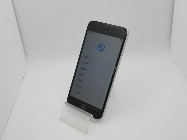 【中古】Apple au 【SIMロック解除済み】 iPhone SE（第2世代） 64GB ホワイト MHGQ3J/A（後期型番）【新橋烏森通り】保証期間１ヶ月【ランクC】_1