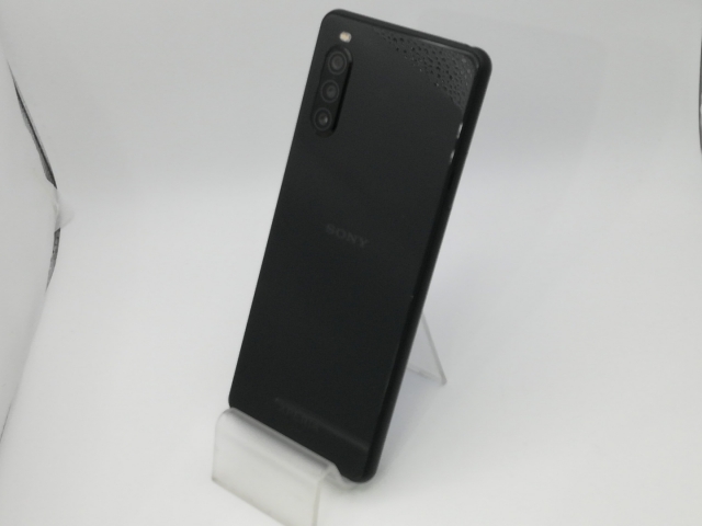 SONY XPERIA ブラック SOV43 au au、3眼カメラを装備した4Gスマホ