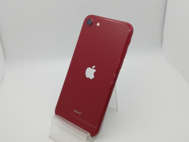 【中古】Apple au 【SIMフリー】 iPhone SE（第3世代） 64GB (PRODUCT)RED MMYE3J/A【新橋烏森通り】保証期間１ヶ月【ランクB】