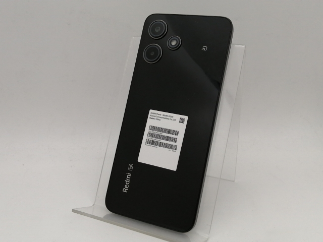 【中古】Xiaomi UQmobile 【SIMフリー】 Redmi 12 5G 4GB 128GB ミッドナイトブラック XIG03【なんば】保証期間１ヶ月【ランクB】
