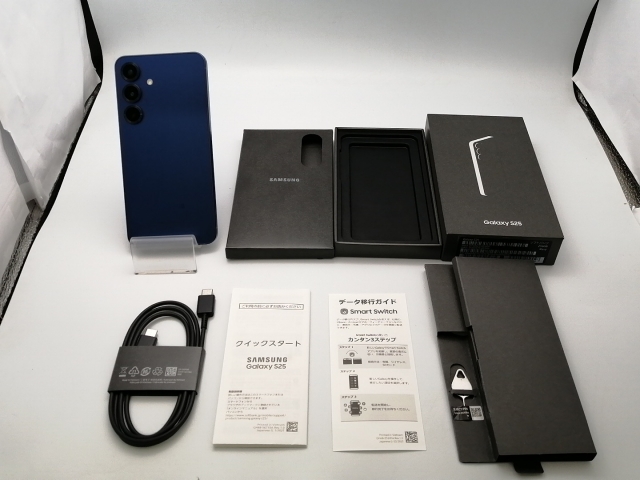 国内版 Galaxy S25 256GB ネイビー SIMフリー 中古】SAMSUNG 国内版