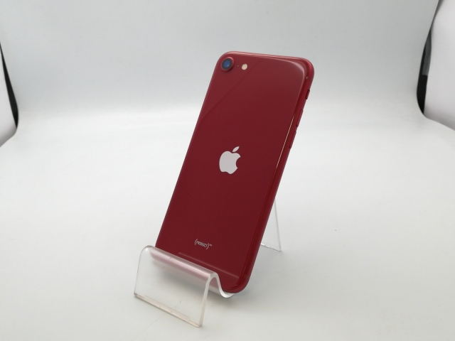 【中古】Apple au 【SIMフリー】 iPhone SE（第3世代） 128GB (PRODUCT)RED MMYH3J/A【大阪堂島】保証期間１ヶ月【ランクB】