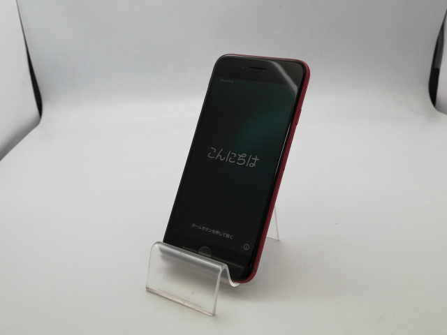 【中古】Apple au 【SIMフリー】 iPhone SE（第3世代） 128GB (PRODUCT)RED MMYH3J/A【大阪堂島】保証期間１ヶ月【ランクB】_1