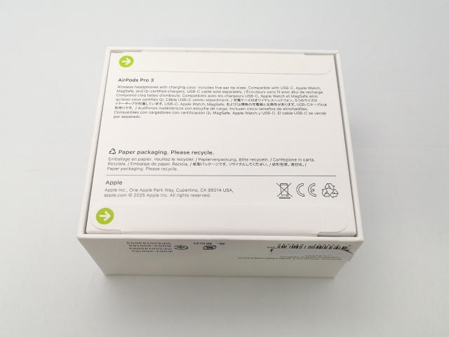 未使用】Apple AirPods Pro 3 MFHP4J/A【大阪堂島】保証期間1週間