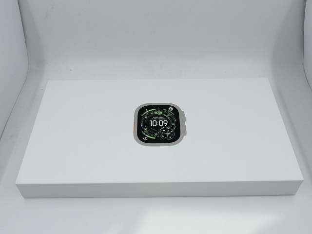 【未使用】Apple Apple Watch Ultra3 49mm Cellular ナチュラルチタニウムケース/アンカーブルーオーシャンバンド MEWH4J/A【大阪堂島】保証期間３ヶ月_4