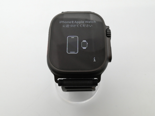 中古】Apple Apple Watch Ultra3 49mm Cellular ブラックチタニウム 
