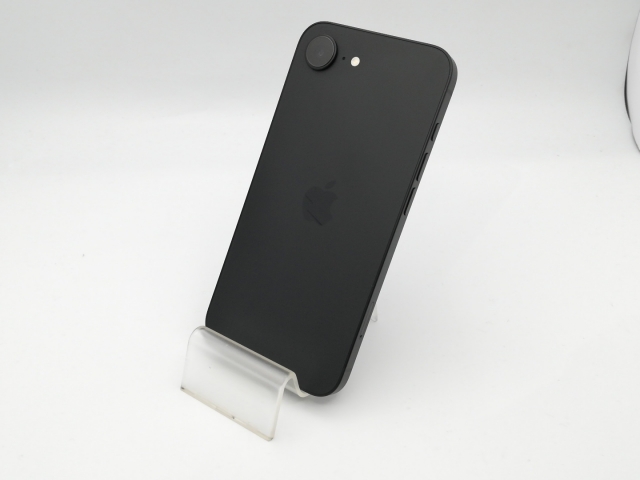 【中古】Apple 国内版 【SIMフリー】 iPhone 16e 128GB ブラック MD1Q4J/A【大阪堂島】保証期間１ヶ月【ランクA】