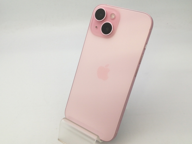 【中古】Apple 国内版 【SIMフリー】 iPhone 15 128GB ピンク MTMJ3J/A【大阪堂島】保証期間1ヶ月【ランクA】