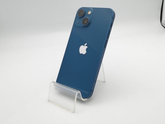 中古】iPhone13 mini 128GB ブルー MLJH3J/A 楽天モバイル版SIM