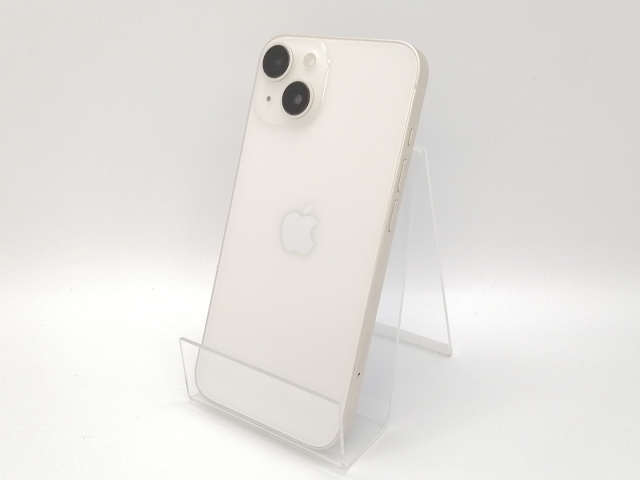【中古】Apple 国内版 【SIMフリー】 iPhone 14 256GB スターライト MPW33J/A【三宮センター】保証期間１週間【ランクC】