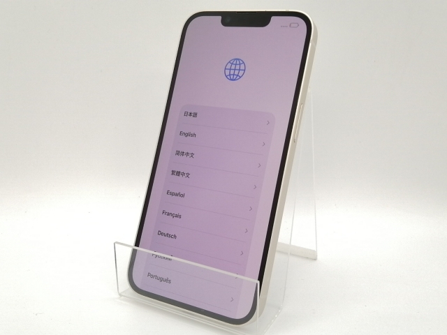 【中古】Apple 国内版 【SIMフリー】 iPhone 14 256GB スターライト MPW33J/A【三宮センター】保証期間１週間【ランクC】_1