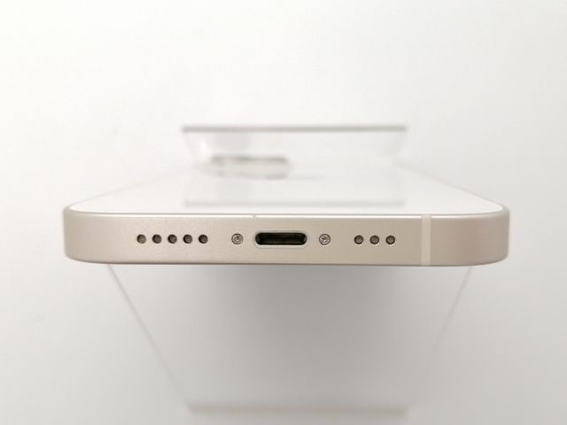 【中古】Apple 国内版 【SIMフリー】 iPhone 14 256GB スターライト MPW33J/A【三宮センター】保証期間１週間【ランクC】_4