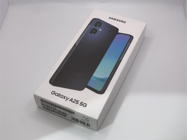 未使用】SAMSUNG docomo 【SIMフリー】 Galaxy A25 5G ブラック