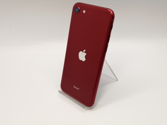 【中古】Apple au 【SIMフリー】 iPhone SE（第3世代） 64GB (PRODUCT)RED MMYE3J/A【アリオ倉敷】保証期間１ヶ月【ランクA】
