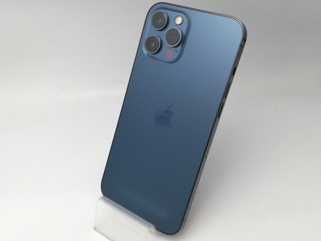 iPhone - SIMロック解除済み iPhone12 Pro 256GB Cランク 本体【ReYuuストア】 パシフィックブルー iPhone 12 pro max 本体 パシフィックブルー 256GB（SIMロック