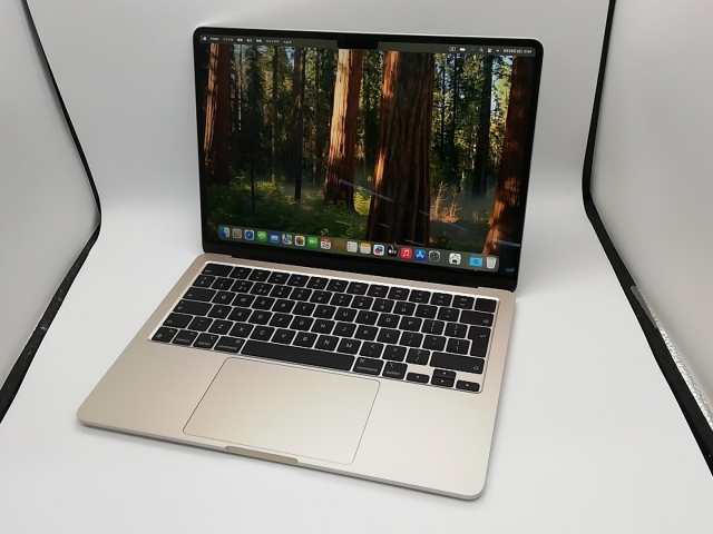 中古】Apple MacBook Air 13インチ CTO (M2,2022) スターライト M2(CPU