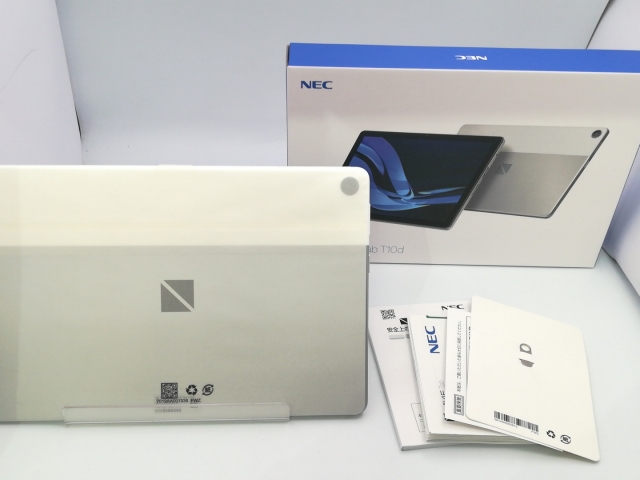 【未使用】NEC 【Wi-Fi】 LAVIE Tab T10d プラチナグレー 4GB 64GB (docomo版)【大阪堂島】保証期間３ヶ月_3