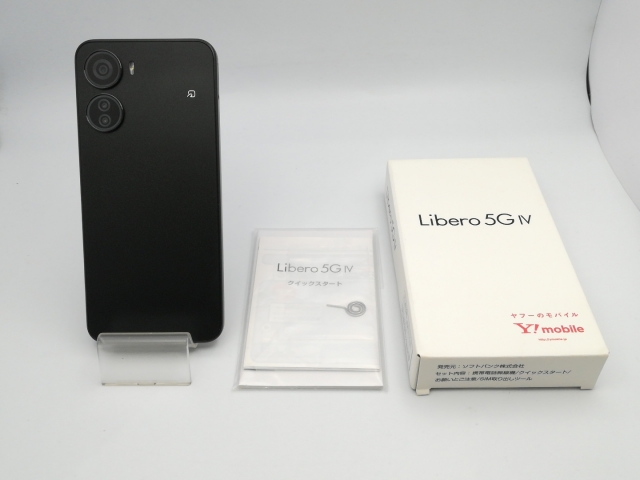 中古】ZTE ymobile 【SIMフリー】 Libero 5G IV 4GB 128GB ブラック