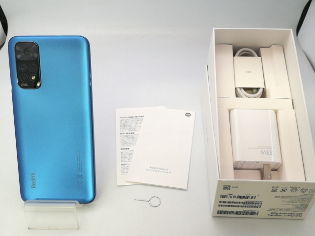 中古】Xiaomi 国内版 【SIMフリー】 Redmi Note 11 トワイライト