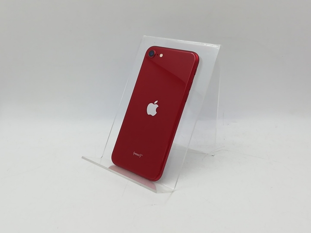 【中古】Apple au 【SIMフリー】 iPhone SE（第3世代） 64GB (PRODUCT)RED MMYE3J/A【大宮東口】保証期間１ヶ月【ランクB】