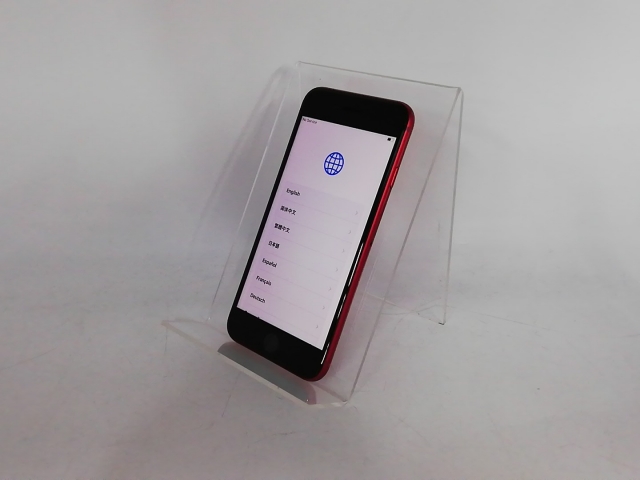 【中古】Apple au 【SIMフリー】 iPhone SE（第3世代） 64GB (PRODUCT)RED MMYE3J/A【大宮東口】保証期間１ヶ月【ランクB】_1