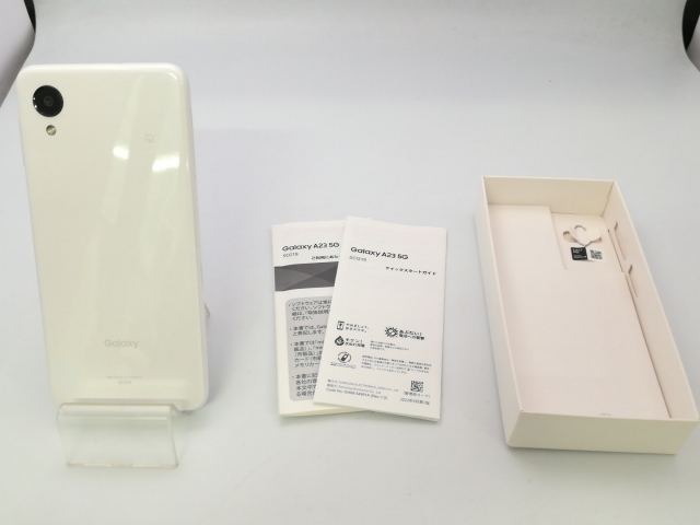 【中古】SAMSUNG au 【SIMフリー】 Galaxy A23 5G 4GB 64GB SCG18 ホワイト【大阪堂島】保証期間１ヶ月【ランクB】_7