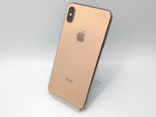 【中古】Apple docomo 【SIMロック解除済み】 iPhone XS Max 256GB ゴールド MT6W2J/A【鹿児島中町】保証期間１ヶ月【ランクB】