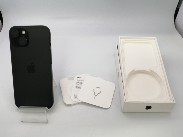 中古】Apple 国内版 【SIMフリー】 iPhone 15 128GB ブラック MTMH3J/A