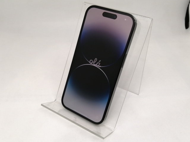中古】Apple au 【SIMフリー】 iPhone 14 Pro 128GB スペースブラック 