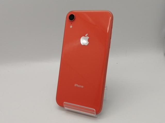 【美品】Apple iPhone XR コーラル 64GB SIMロック解除済み iPhone XR Coral 64 GB SIMロック解除済み 画面割れあり iPhone XR SIM