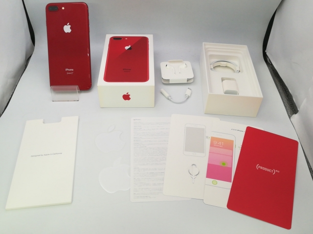 Apple iPhone8 64GB au SIMロック解除済み RED 中古】【安心保証
