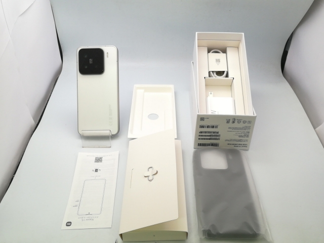 【中古】Xiaomi 国内版【SIMフリー】 Xiaomi 15 ホワイト 12GB 256GB【大阪堂島】保証期間１ヶ月【ランクA】